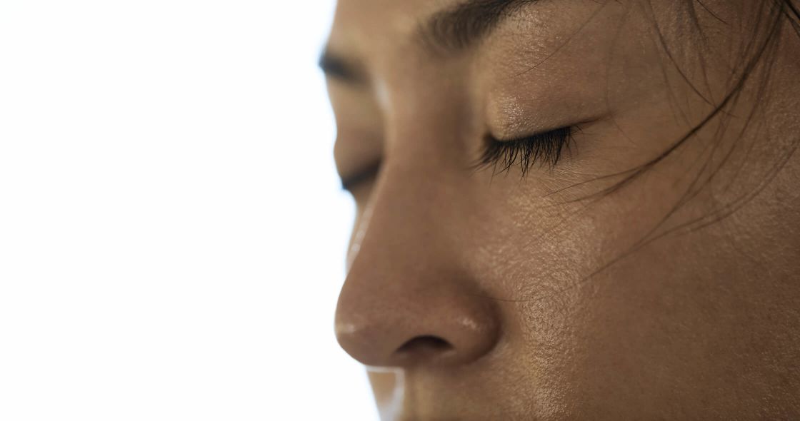 Close-up Of A Woman's Face
