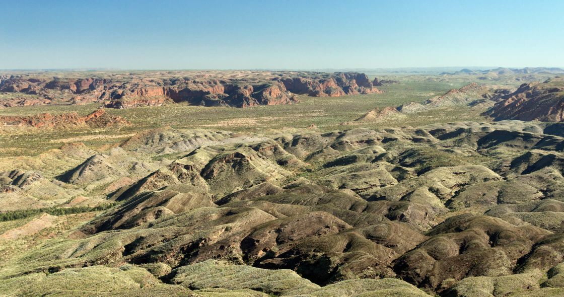 A Large Desert Landscape
