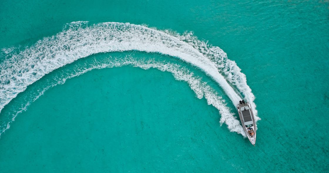 A Boat In The Ocean